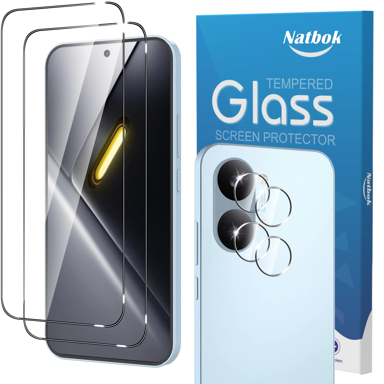 Amazon | Natbok Xiaomi Poco X8 Pro Max用スクリーンプロテクター